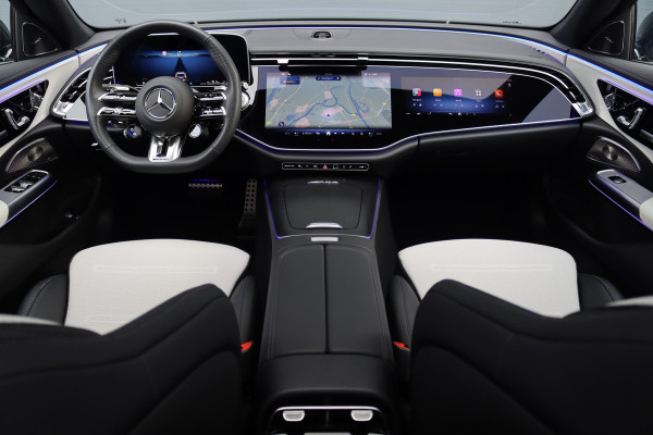 Mercedes-Benz E-Klasse Estate AMG 53 4MATIC+ Premium+ | 585pk | Hyperscreen | Achterasbesturing | Distronic | Zonweringspakket | Trekhaak | Verwarmd Stuurwiel | HUD | Burmester | 3D-Display |
