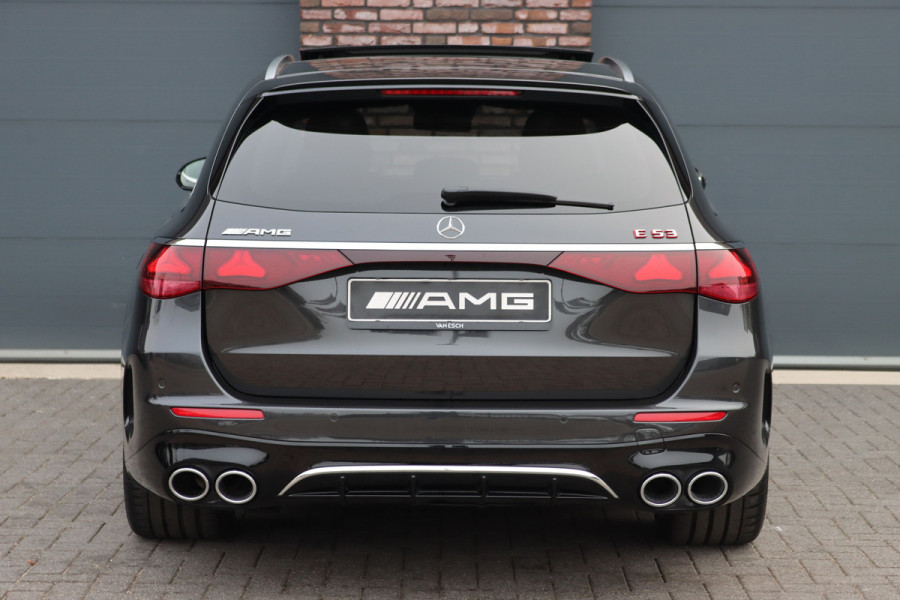 Mercedes-Benz E-Klasse Estate AMG 53 4MATIC+ Premium+ | 585pk | Hyperscreen | Achterasbesturing | Distronic | Zonweringspakket | Trekhaak | Verwarmd Stuurwiel | HUD | Burmester | 3D-Display |