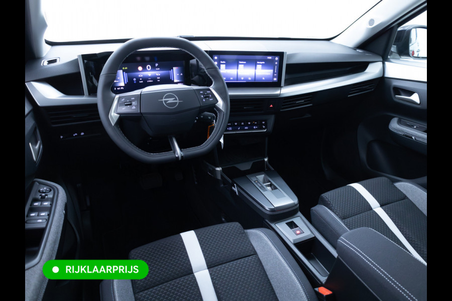 Opel Frontera 1.2 Turbo Hybrid GS 7 persoons | Stoel-, Stuur- & voorruitverwarming | Camera | Apple Carplay | Navigatie | Cruise | PDC V+A, Extra getint glas achter, derde zitrij, Nieuwe auto, tot 8 jaar garantie!