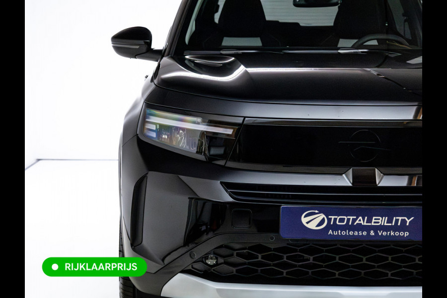 Opel Frontera 1.2 Turbo Hybrid GS 7 persoons | Stoel-, Stuur- & voorruitverwarming | Camera | Apple Carplay | Navigatie | Cruise | PDC V+A, Extra getint glas achter, derde zitrij, Nieuwe auto, tot 8 jaar garantie!