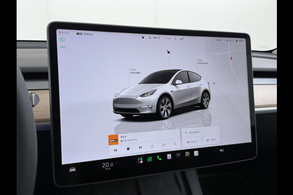 Tesla Model Y Long Range AWD 75kWh SOH 94% Warmtepomp AI-Computer Traffic Aware Adap.Cruise Leder Panoramadak Navi Ecc Camera Stoel+Stuurverwa Privacy Glas Lmv Elek.Achterklep Led Elek.Stoelen+Memory 4WD Fabrieksgarantie tot 15-02-2027 - Garantie op de Accu+Motor tot 15-2-2031/192.000km