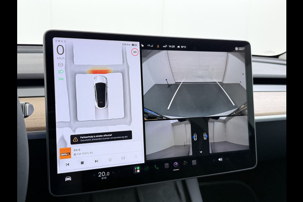 Tesla Model Y Long Range AWD 75kWh SOH 94% Warmtepomp AI-Computer Traffic Aware Adap.Cruise Leder Panoramadak Navi Ecc Camera Stoel+Stuurverwa Privacy Glas Lmv Elek.Achterklep Led Elek.Stoelen+Memory 4WD Fabrieksgarantie tot 15-02-2027 - Garantie op de Accu+Motor tot 15-2-2031/192.000km