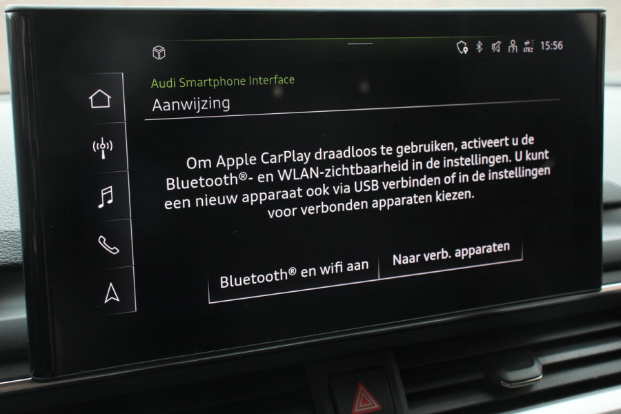 Audi A4 Avant 40 TFSI 204pk Automaat S-Line Black Edition Navigatie Apple Carplay/Android Auto Adaptieve Cruise Control Parkeersensoren Camera Dodehoek Assistent Elektrische Achterklep Stoelverwarming Climate Control
