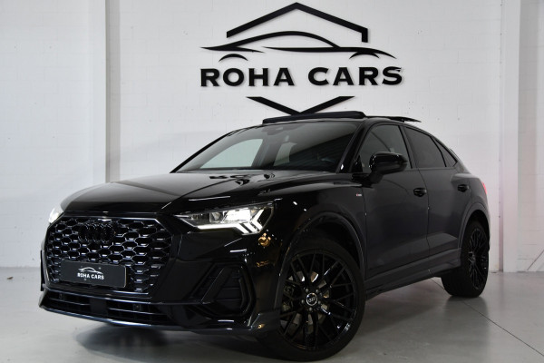 Audi Q3 Sportback 35 TFSI S-line, Pano, Side assist, Blackline