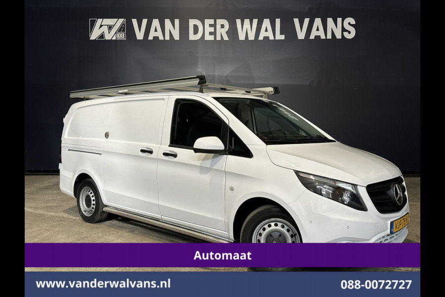 Mercedes-Benz Vito 114 CDI 136pk 9G-Tronic Automaat L2H1 Euro6 Airco | Camera | Navigatie | Apple Carplay | Imperiaal | 2500kg Trekhaak Android Auto, Cruisecontrol, Parkeersensoren, Sidebars