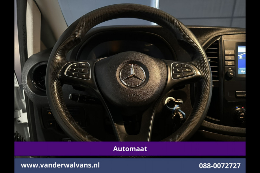 Mercedes-Benz Vito 114 CDI 136pk 9G-Tronic Automaat L2H1 Euro6 Airco | Camera | Navigatie | Apple Carplay | Imperiaal | 2500kg Trekhaak Android Auto, Cruisecontrol, Parkeersensoren, Sidebars