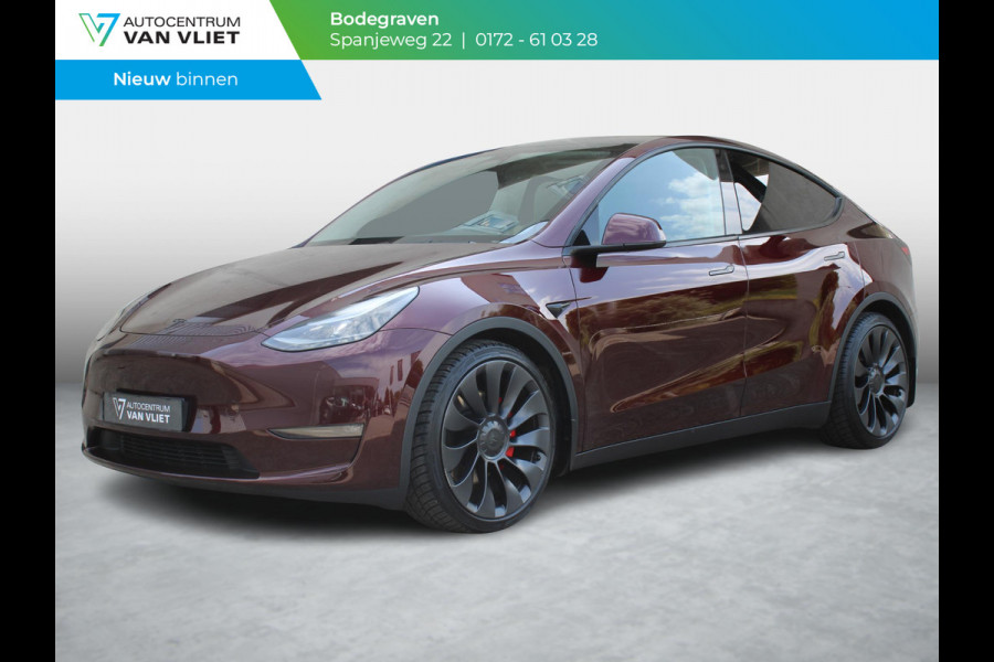 Tesla Model Y Performance AWD 75 kWh | SOH 92,1% | 462 PK | PANORAMA DAK |