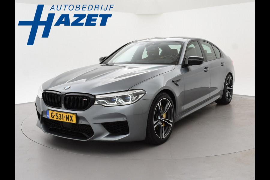 BMW M5 COMPETITION 625 PK ORIG. NL BTW + B&W | HEAD-UP | KERAMISCH | ADAPTIVE CRUISE | SCHERMEN ACHTERIN