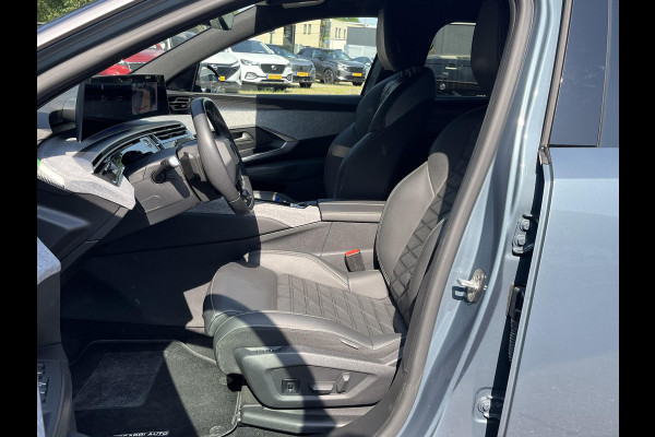 Peugeot E-5008 GT 73 kWh SOH 94%| 7 PERSOONS | COMPLEET UITGEVOERD| STOEL VENTILATIE |WARMTEPOMP| ADAPTIEVE CRUISE CONTROL | 360° CAMERA | ACHTERBANK VERWARMD |STOEL+ STUURVERWARMING| MEMORY STOEL MET MASSAGE| DODE HOEK SENSOR| ELEKTRISCHE ACHTERKLEP