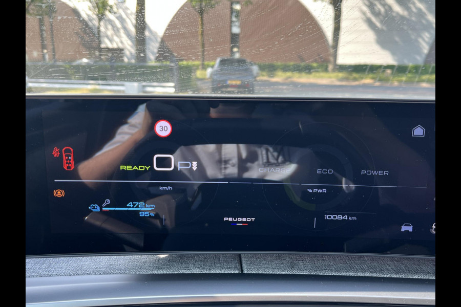 Peugeot E-5008 GT 73 kWh SOH 94%| 7 PERSOONS | COMPLEET UITGEVOERD| STOEL VENTILATIE |WARMTEPOMP| ADAPTIEVE CRUISE CONTROL | 360° CAMERA | ACHTERBANK VERWARMD |STOEL+ STUURVERWARMING| MEMORY STOEL MET MASSAGE| DODE HOEK SENSOR| ELEKTRISCHE ACHTERKLEP
