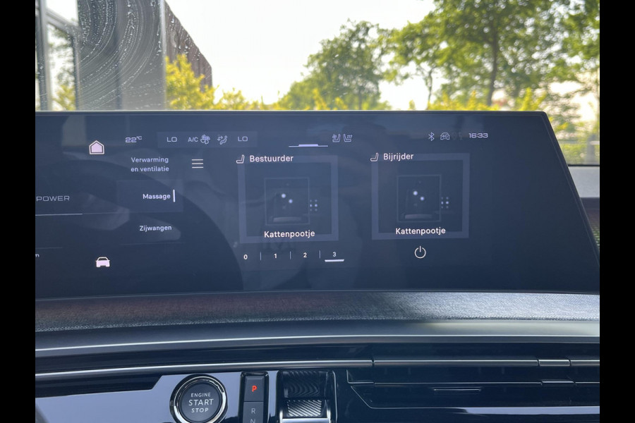 Peugeot E-5008 GT 73 kWh SOH 94%| 7 PERSOONS | COMPLEET UITGEVOERD| STOEL VENTILATIE |WARMTEPOMP| ADAPTIEVE CRUISE CONTROL | 360° CAMERA | ACHTERBANK VERWARMD |STOEL+ STUURVERWARMING| MEMORY STOEL MET MASSAGE| DODE HOEK SENSOR| ELEKTRISCHE ACHTERKLEP