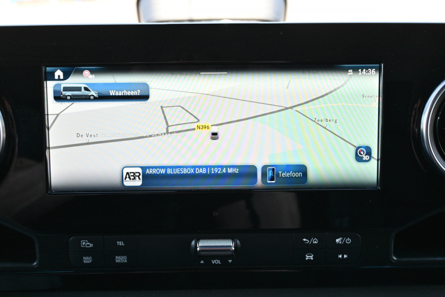 Mercedes-Benz Sprinter 317 CDI L2H2 Pro LED, Geveerde stoel, Navigatie met camera