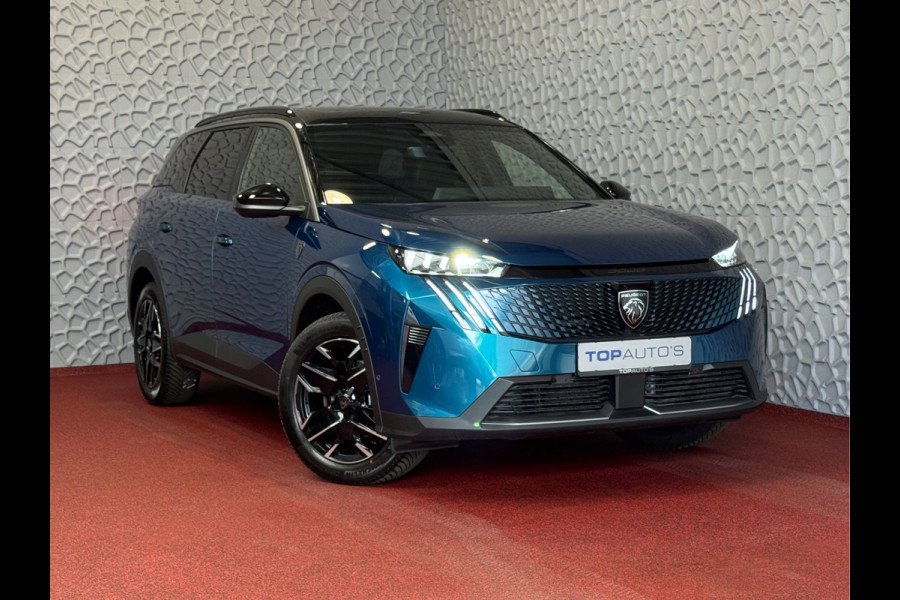 Peugeot 5008 1.2 HYBRID 145 GT NIEUWE AUTO 7PERS OPENDAK STOEL/STUUR VERW. ELEK.KLEP LED 7P 7 Persoons