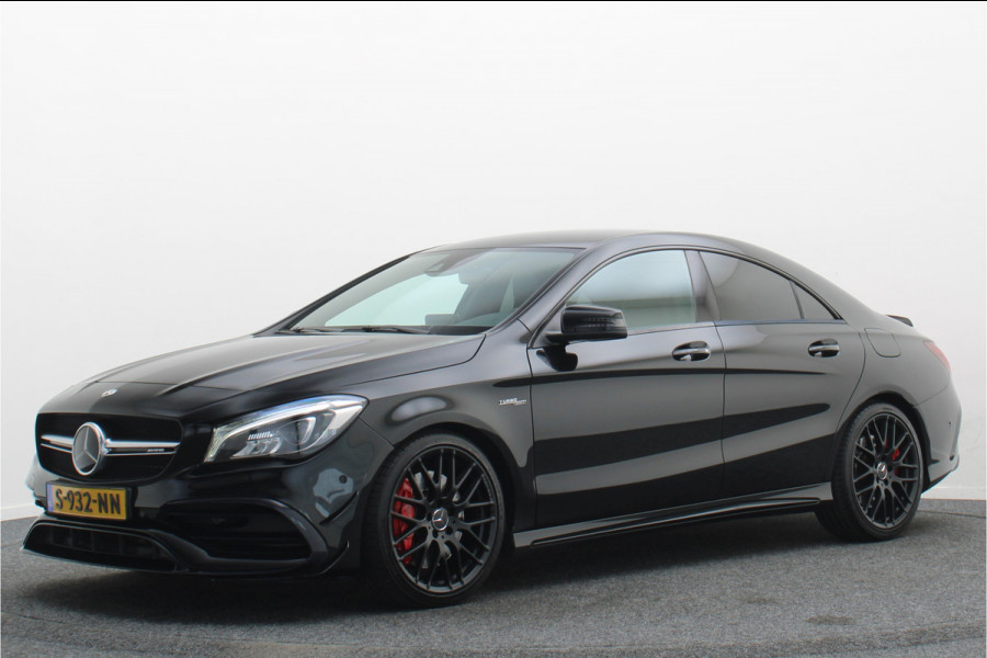 Mercedes-Benz CLA-Klasse AMG 45 4MATIC Memory, Sfeerverlichting, Harmen & Kardon, Apple Carplay, ACC, 19"