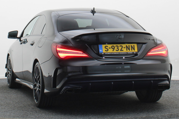 Mercedes-Benz CLA-Klasse AMG 45 4MATIC Memory, Sfeerverlichting, Harmen & Kardon, Apple Carplay, ACC, 19"