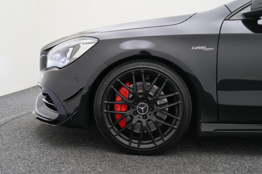Mercedes-Benz CLA-Klasse AMG 45 4MATIC Memory, Sfeerverlichting, Harmen & Kardon, Apple Carplay, ACC, 19"