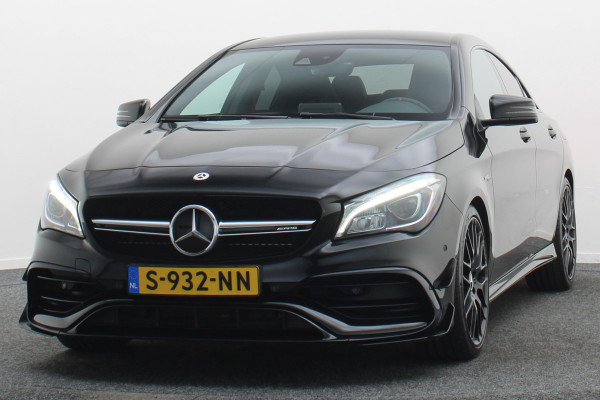 Mercedes-Benz CLA-Klasse AMG 45 4MATIC Memory, Sfeerverlichting, Harmen & Kardon, Apple Carplay, ACC, 19"