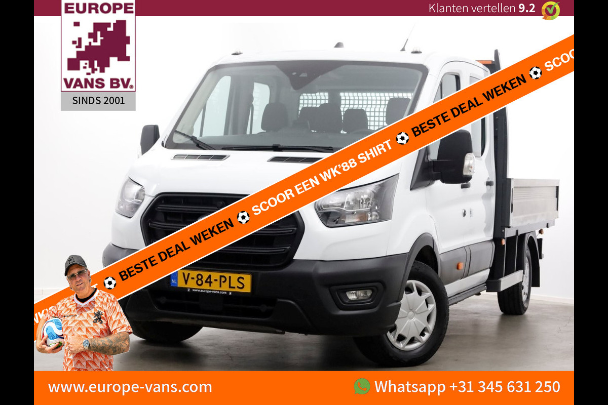 Ford Transit 350 2.0 TDCI 130pk Trend L3 D.C. Open Laadbak 01-2023