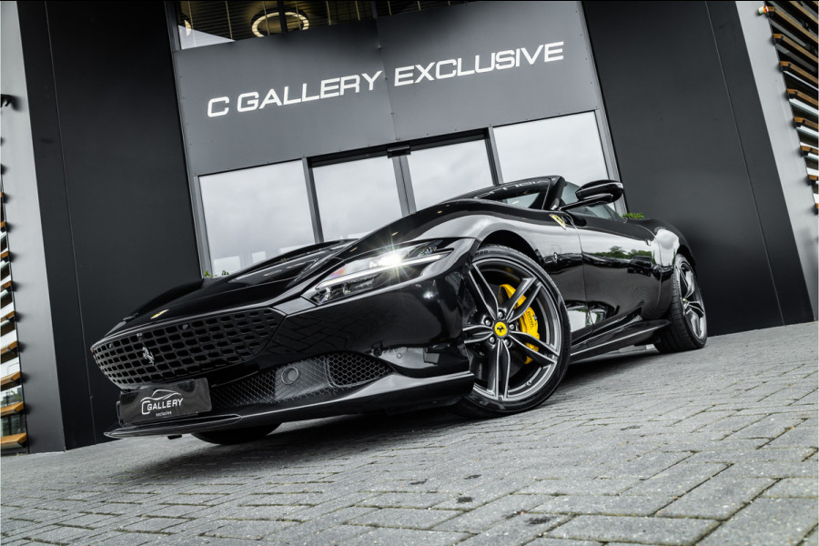 Ferrari Roma Spider 3.9 V8 - Nero Daytona | Full Carbon | Passenger Display | JBL | 360 Camera | Memory