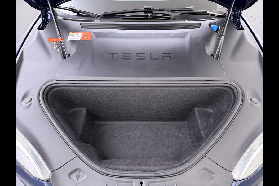 Tesla Model S 75D 476PK AWD Lmv 21" Leder Navi Ecc Panoramadak Cold Weather Pack Luchtvering Adap.Cruise Elek.Stoelen+Memory+Verwarmd Camera's Led Privacy Glas Homelink 5 Stuurverwarming Elek.Achterklep Dodehoek detector Wifi 1e Eigenaar Origineel Nederlandse Auto