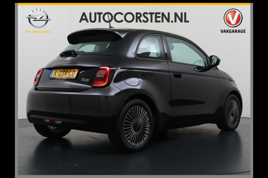 Fiat 500 Icon Long Range 42kWh SOH 91% Apple Carplay Android Auto Navi Ecc Cruise Control Pdc Keyless DAB Led Lmv Bluetooth Isofix Wifi Lane Assist Regen-Lichtsensor Grote Accu 1e Eigenaar Origineel Nederlandse Auto