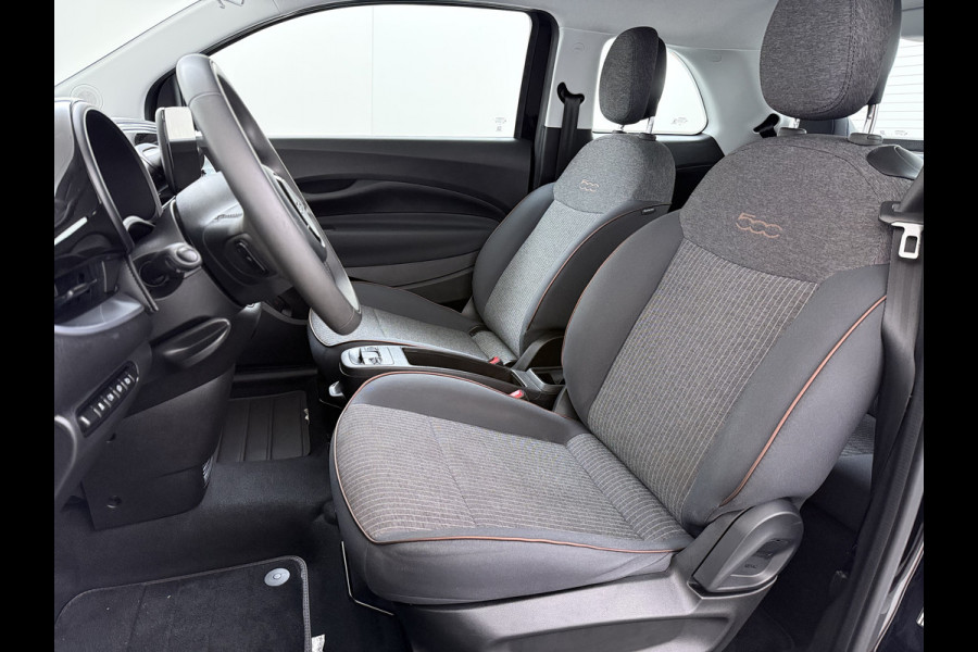 Fiat 500 Icon Long Range 42kWh SOH 91% Apple Carplay Android Auto Navi Ecc Cruise Control Pdc Keyless DAB Led Lmv Bluetooth Isofix Wifi Lane Assist Regen-Lichtsensor Grote Accu 1e Eigenaar Origineel Nederlandse Auto