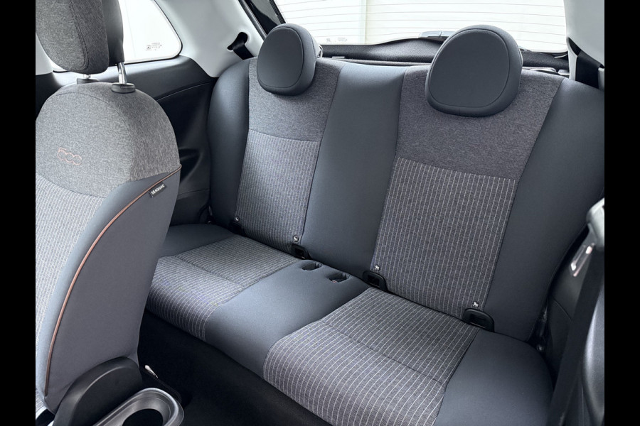 Fiat 500 Icon Long Range 42kWh SOH 91% Apple Carplay Android Auto Navi Ecc Cruise Control Pdc Keyless DAB Led Lmv Bluetooth Isofix Wifi Lane Assist Regen-Lichtsensor Grote Accu 1e Eigenaar Origineel Nederlandse Auto