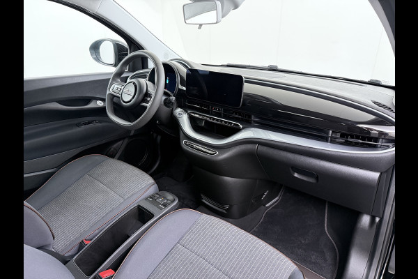 Fiat 500 Icon Long Range 42kWh SOH 91% Apple Carplay Android Auto Navi Ecc Cruise Control Pdc Keyless DAB Led Lmv Bluetooth Isofix Wifi Lane Assist Regen-Lichtsensor Grote Accu 1e Eigenaar Origineel Nederlandse Auto