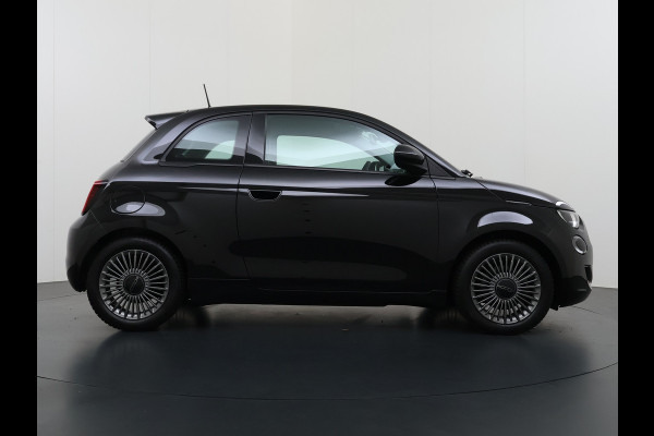 Fiat 500 Icon Long Range 42kWh SOH 91% Apple Carplay Android Auto Navi Ecc Cruise Control Pdc Keyless DAB Led Lmv Bluetooth Isofix Wifi Lane Assist Regen-Lichtsensor Grote Accu 1e Eigenaar Origineel Nederlandse Auto