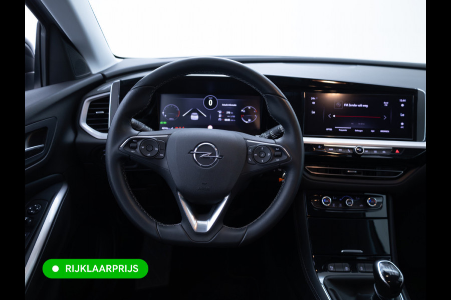 Opel Grandland 1.2 Turbo GS Line | Camera | Cruise | Navigatie | Privacy glas | Apple Carplay / Android Auto | Dab Dode hoek detectie, All-season