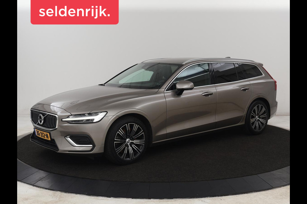 Volvo V60 2.0 T5 Inscription | Trekhaak | Leder | Stoel & Stuurverwarming | Navigatie | Carplay | Harman/Kardon | Full LED | Parkeerhulp | DAB | Memory | Climate control | Bluetooth | Cruise control