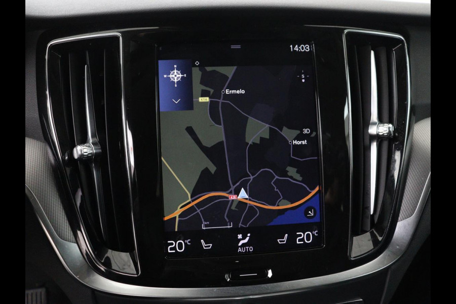 Volvo V60 2.0 T5 Inscription | Trekhaak | Leder | Stoel & Stuurverwarming | Navigatie | Carplay | Harman/Kardon | Full LED | Parkeerhulp | DAB | Memory | Climate control | Bluetooth | Cruise control