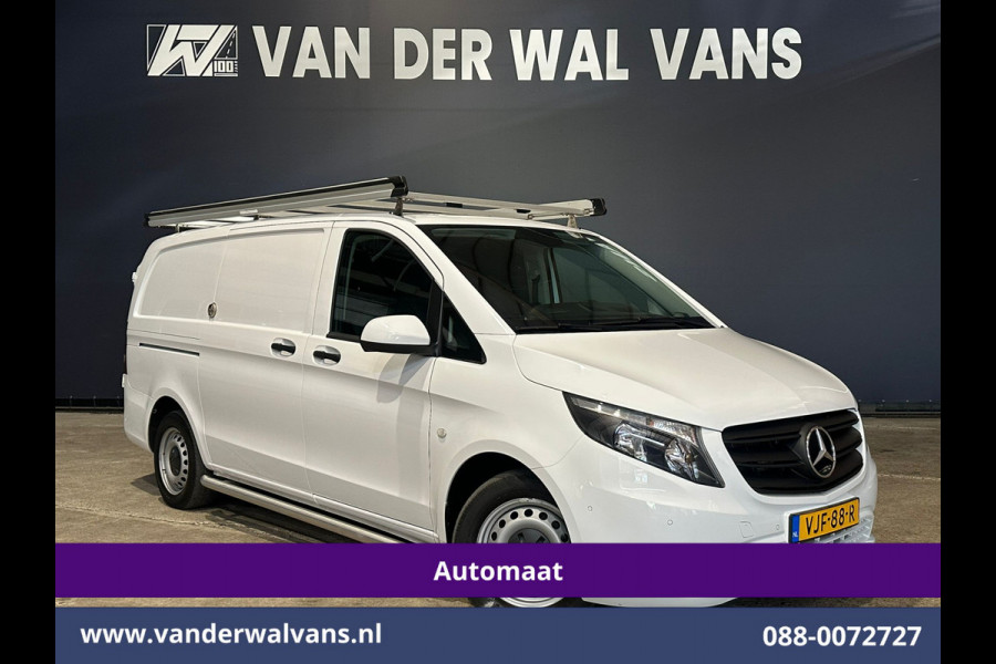 Mercedes-Benz Vito 114 CDI 136pk 9G-Tronic Automaat L2H1 Euro6 Airco | Camera | Navigatie | Apple Carplay | Imperiaal | 2500kg Trekhaak Android Auto, Cruisecontrol, Parkeersensoren, Sidebars, Bumper in de kleur
