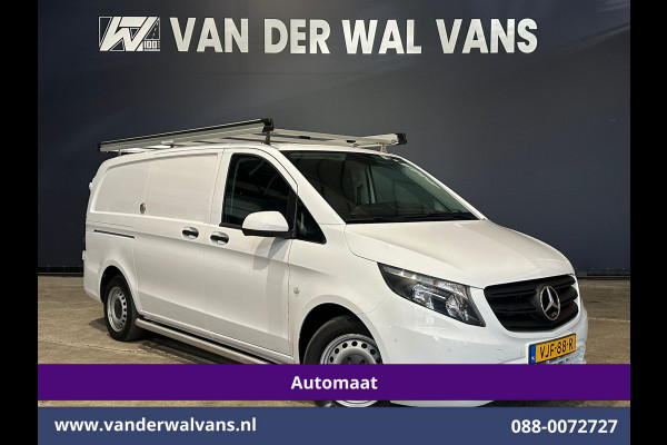 Mercedes-Benz Vito 114 CDI 136pk 9G-Tronic Automaat L2H1 Euro6 Airco | Camera | Navigatie | Apple Carplay | Imperiaal | 2500kg Trekhaak Android Auto, Cruisecontrol, Parkeersensoren, Sidebars, Bumper in de kleur
