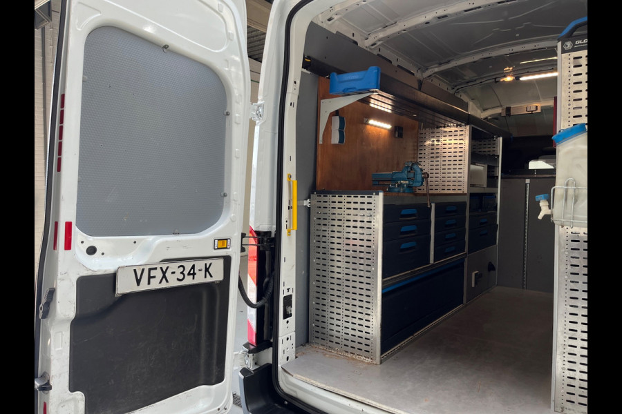 Ford Transit Servicewagen 350 2.0 TDCI 130PK euro6 L3H3 Trend MHEV RWD Sortimo Inrichting Victron v230 Standkachel RIJKLAARPRIJS!