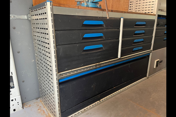 Ford Transit Servicewagen 350 2.0 TDCI 130PK euro6 L3H3 Trend MHEV RWD Sortimo Inrichting Victron v230 Standkachel RIJKLAARPRIJS!