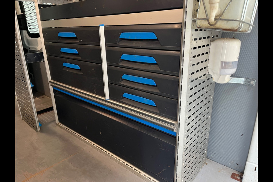 Ford Transit Servicewagen 350 2.0 TDCI 130PK euro6 L3H3 Trend MHEV RWD Sortimo Inrichting Victron v230 Standkachel RIJKLAARPRIJS!