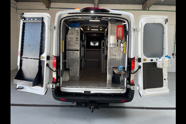 Ford Transit Servicewagen 350 2.0 TDCI 130PK euro6 L3H2 Trend MHEV RWD Sortimo Inrichting Victron v230 Standkachel RIJKLAARPRIJS!