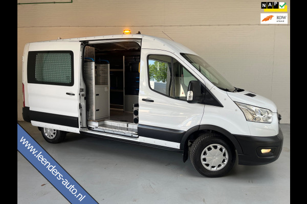 Ford Transit Servicewagen 350 2.0 TDCI 130PK euro6 L3H2 Trend MHEV RWD Sortimo Inrichting Victron v230 Standkachel RIJKLAARPRIJS!