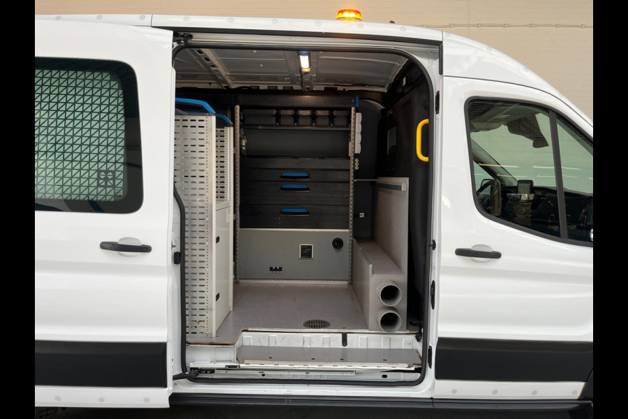 Ford Transit Servicewagen 350 2.0 TDCI 130PK euro6 L3H2 Trend MHEV RWD Sortimo Inrichting Victron v230 Standkachel RIJKLAARPRIJS!