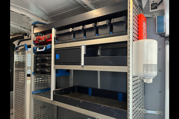 Ford Transit Servicewagen 350 2.0 TDCI 130PK euro6 L3H2 Trend MHEV RWD Sortimo Inrichting Victron v230 Standkachel RIJKLAARPRIJS!