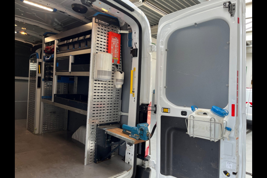 Ford Transit Servicewagen 350 2.0 TDCI 130PK euro6 L3H2 Trend MHEV RWD Sortimo Inrichting Victron v230 Standkachel RIJKLAARPRIJS!