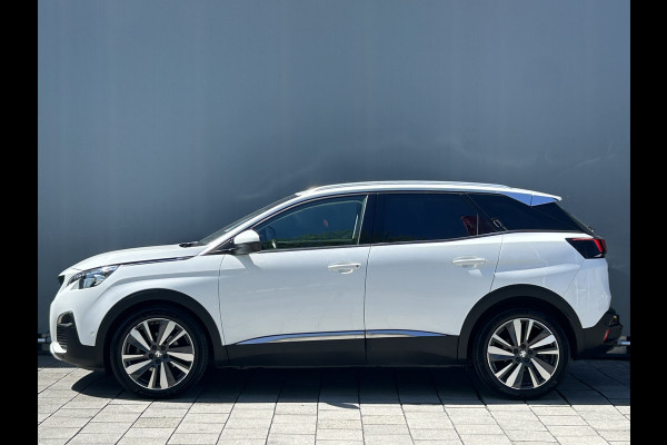 Peugeot 3008 BWJ 2021 | 1.2T 131PK Premium Av. AUTOMAAT | TREKHAAK | PANO SCHUIFDAK | 19'' LMV | CARPLAY | NAVI | CLIMA | AGR | LEDER/STOF | PDC | STOELVERW |