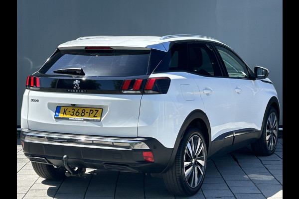 Peugeot 3008 BWJ 2021 | 1.2T 131PK Premium Av. AUTOMAAT | TREKHAAK | PANO SCHUIFDAK | 19'' LMV | CARPLAY | NAVI | CLIMA | AGR | LEDER/STOF | PDC | STOELVERW |