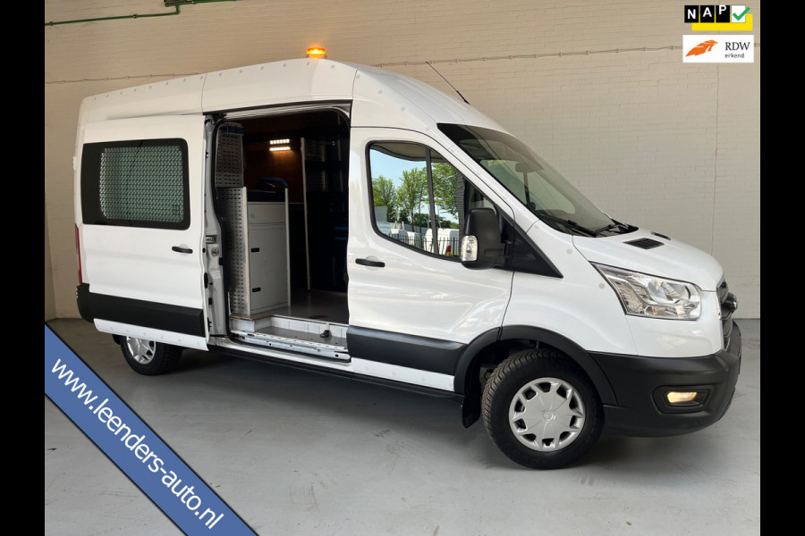 Ford Transit Servicewagen 350 2.0 TDCI 130PK euro6 L3H3 Trend MHEV RWD Sortimo Inrichting Victron v230 Standkachel RIJKLAARPRIJS!