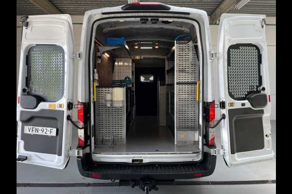 Ford Transit Servicewagen 350 2.0 TDCI 130PK euro6 L3H3 Trend MHEV RWD Sortimo Inrichting Victron v230 Standkachel RIJKLAARPRIJS!