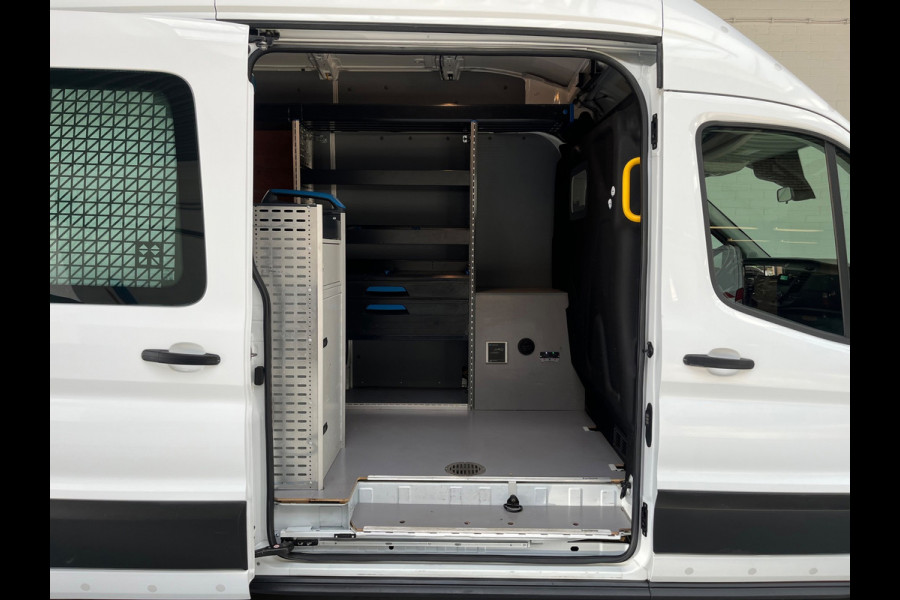 Ford Transit Servicewagen 350 2.0 TDCI 130PK euro6 L3H3 Trend MHEV RWD Sortimo Inrichting Victron v230 Standkachel RIJKLAARPRIJS!