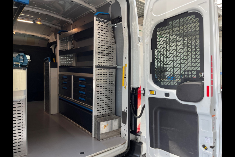 Ford Transit Servicewagen 350 2.0 TDCI 130PK euro6 L3H3 Trend MHEV RWD Sortimo Inrichting Victron v230 Standkachel RIJKLAARPRIJS!