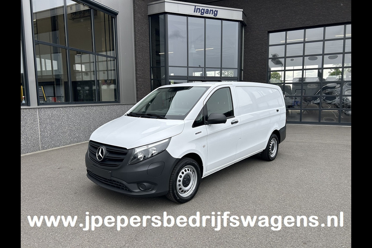 Mercedes-Benz eVito 112 Lang 60 kWh / Snellader / Camera / Navigatie / Cruise control / Airco / 270 Graden achterdeuren