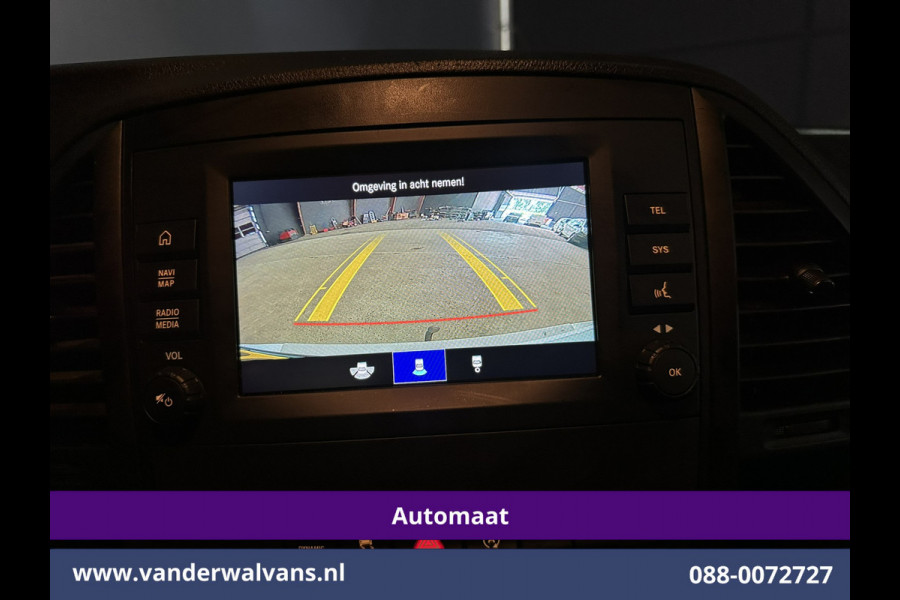 Mercedes-Benz Vito 114 CDI 136pk 9G-Tronic Automaat L2H1 Euro6 Airco | Camera | Navigatie | Apple Carplay | Imperiaal | 2500kg Trekhaak Android Auto, Cruisecontrol, Parkeersensoren, Sidebars, Bumper in de kleur